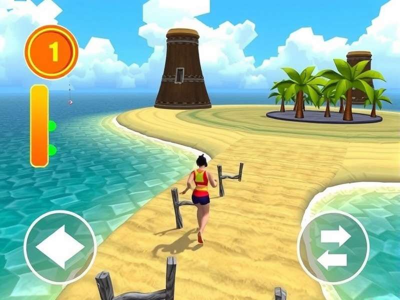Gokarna Beach Marathon Ace gameplay screenshot